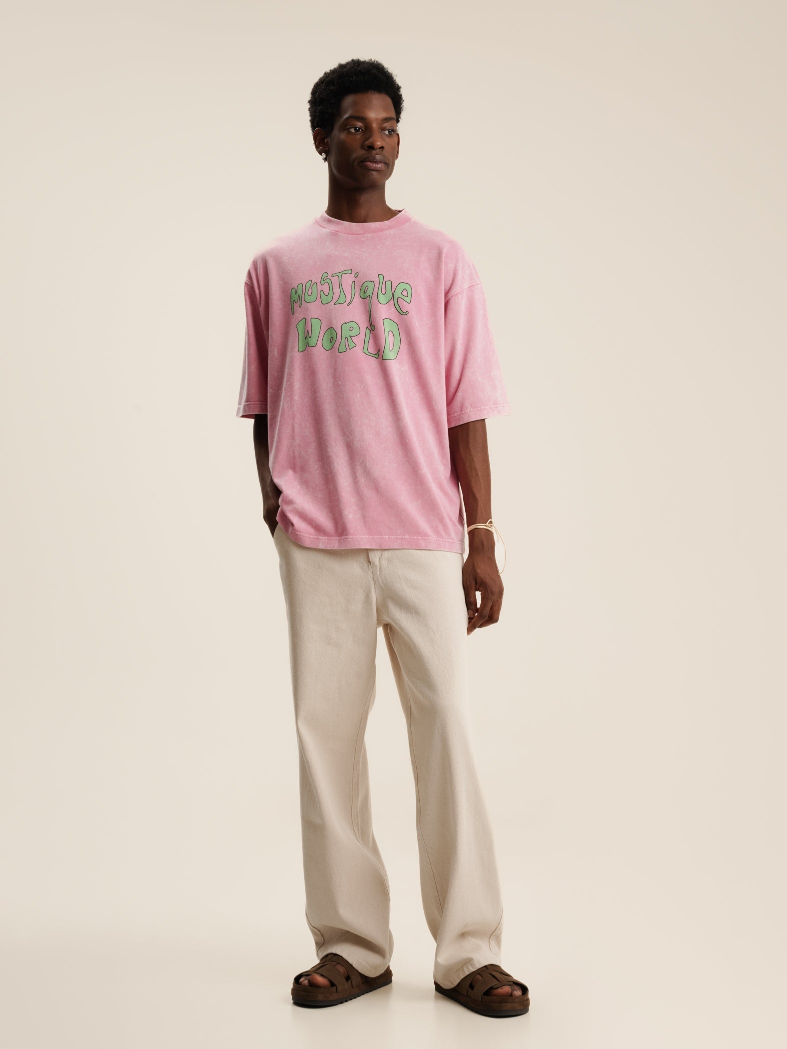 PINK MUSTIQUE WORLD T-SHIRT