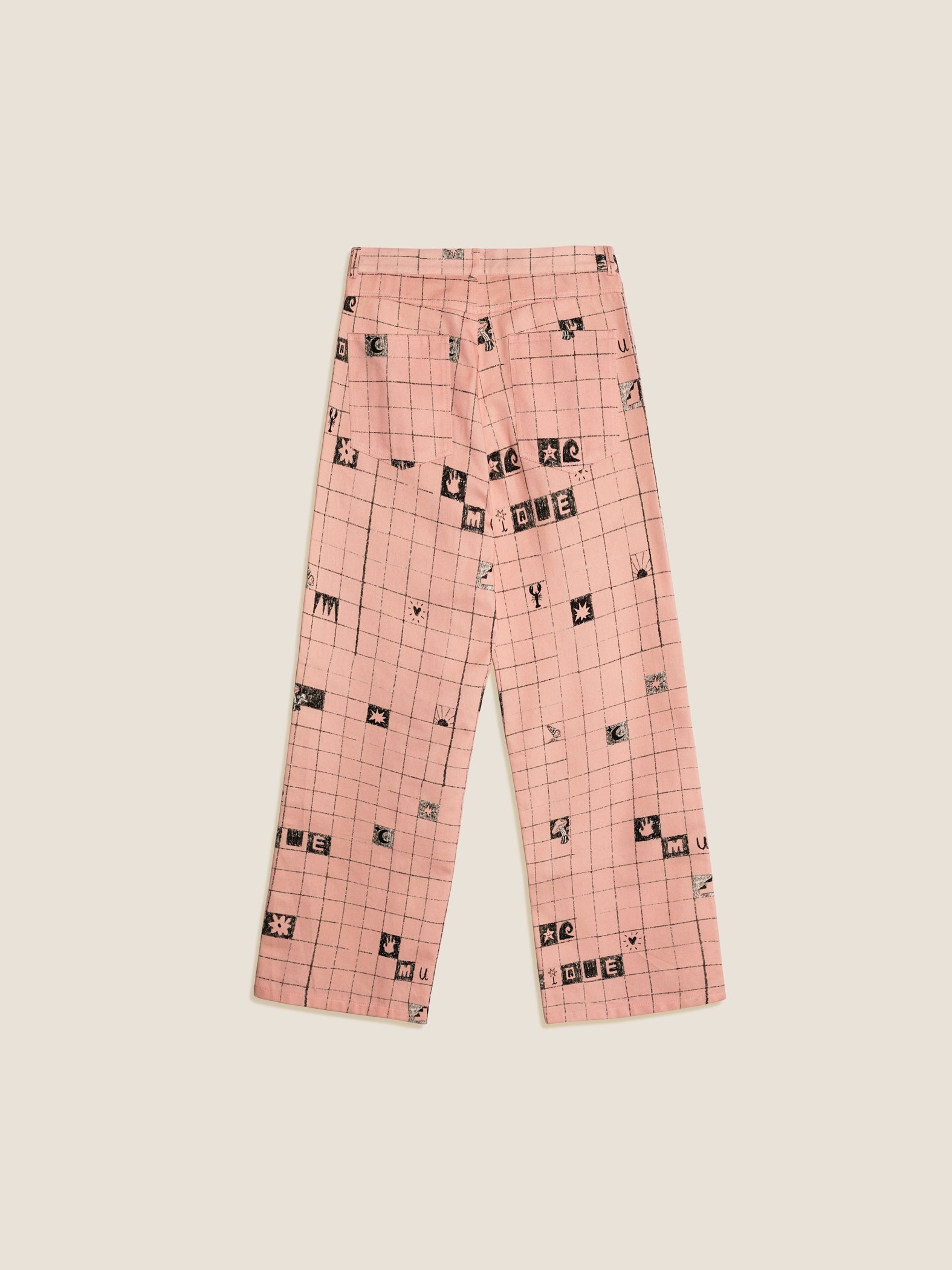 PINK SKATE TROUSERS