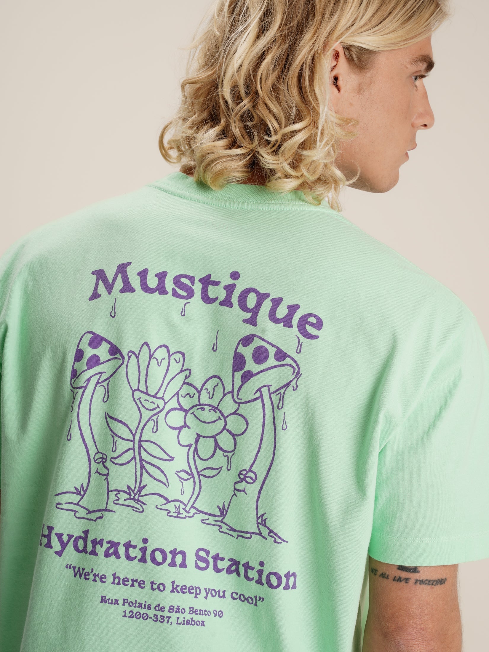 GREEN HYDRATION STATION T-SHIRT