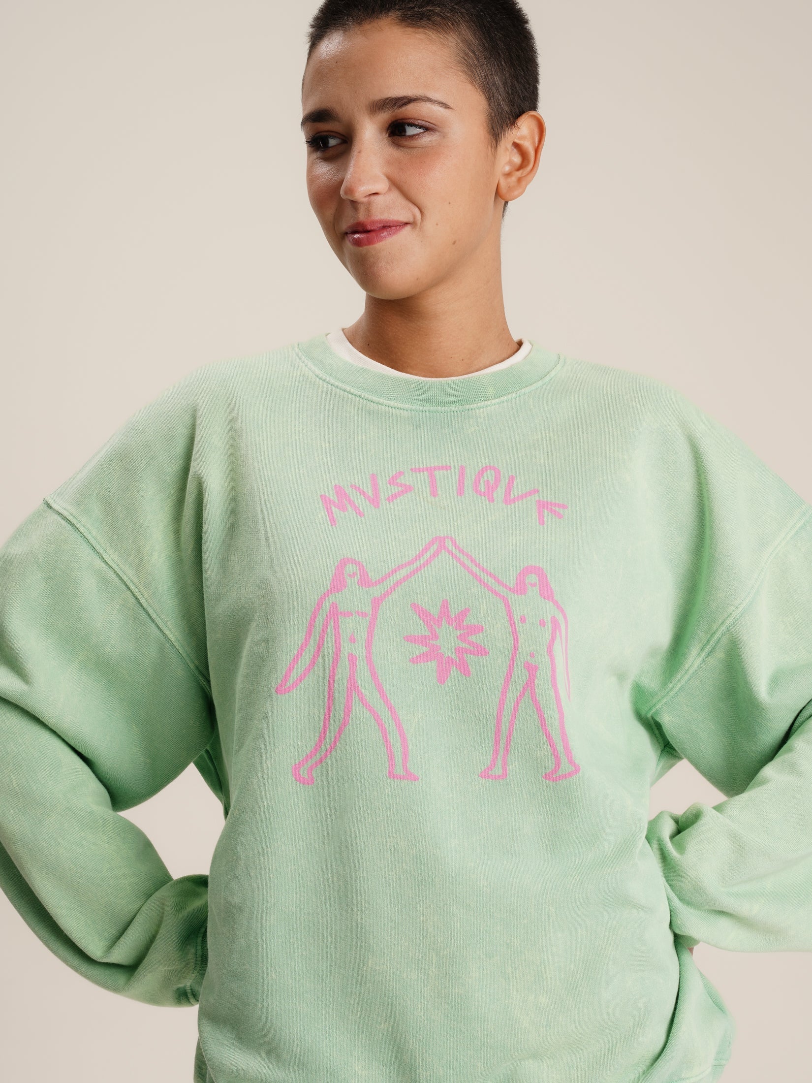 SUN PEOPLE CREWNECK SWEATER