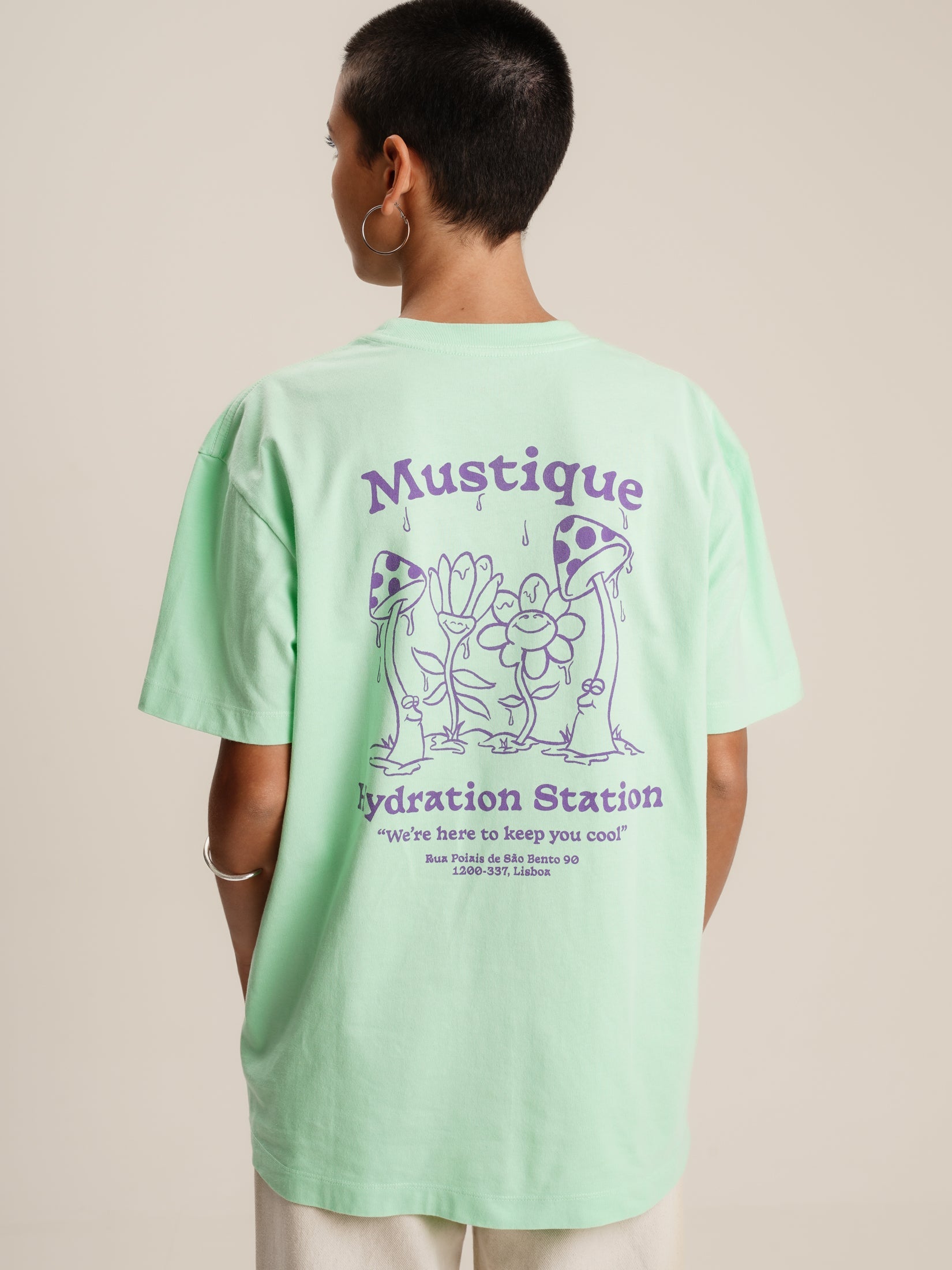 GREEN HYDRATION STATION T-SHIRT